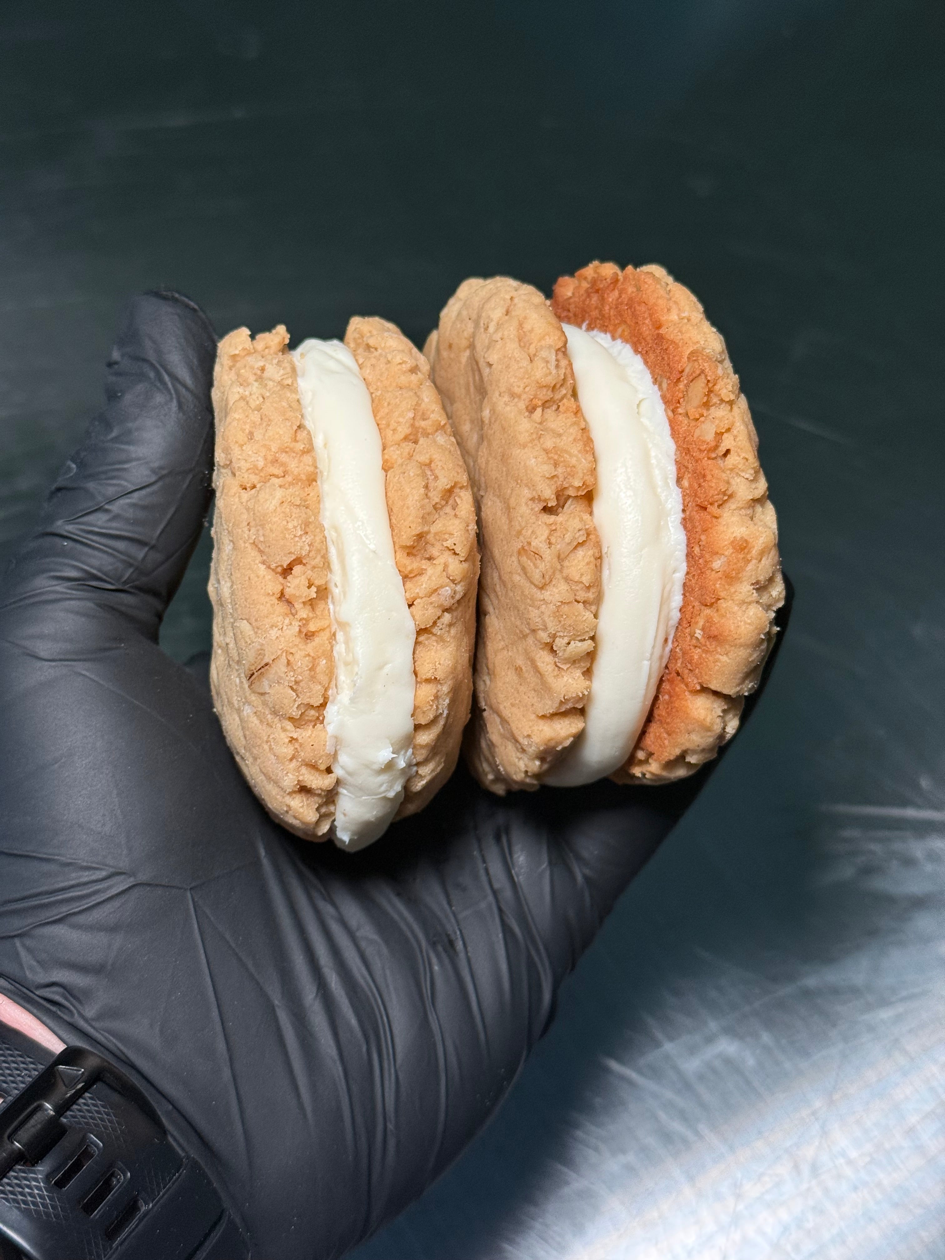 Peanut Butter Oatmeal Cream Pie