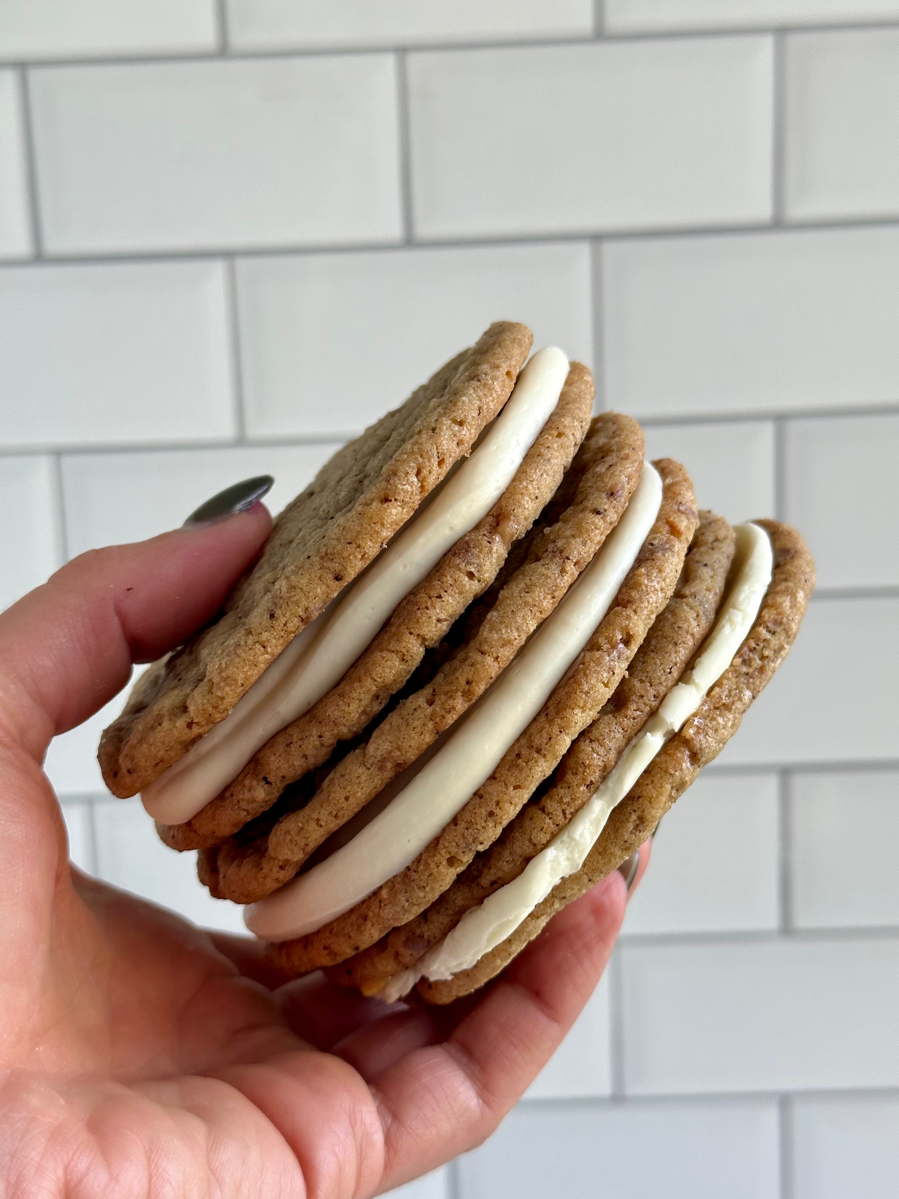 Gluten Free Pumpkin Cheesecake Sammie