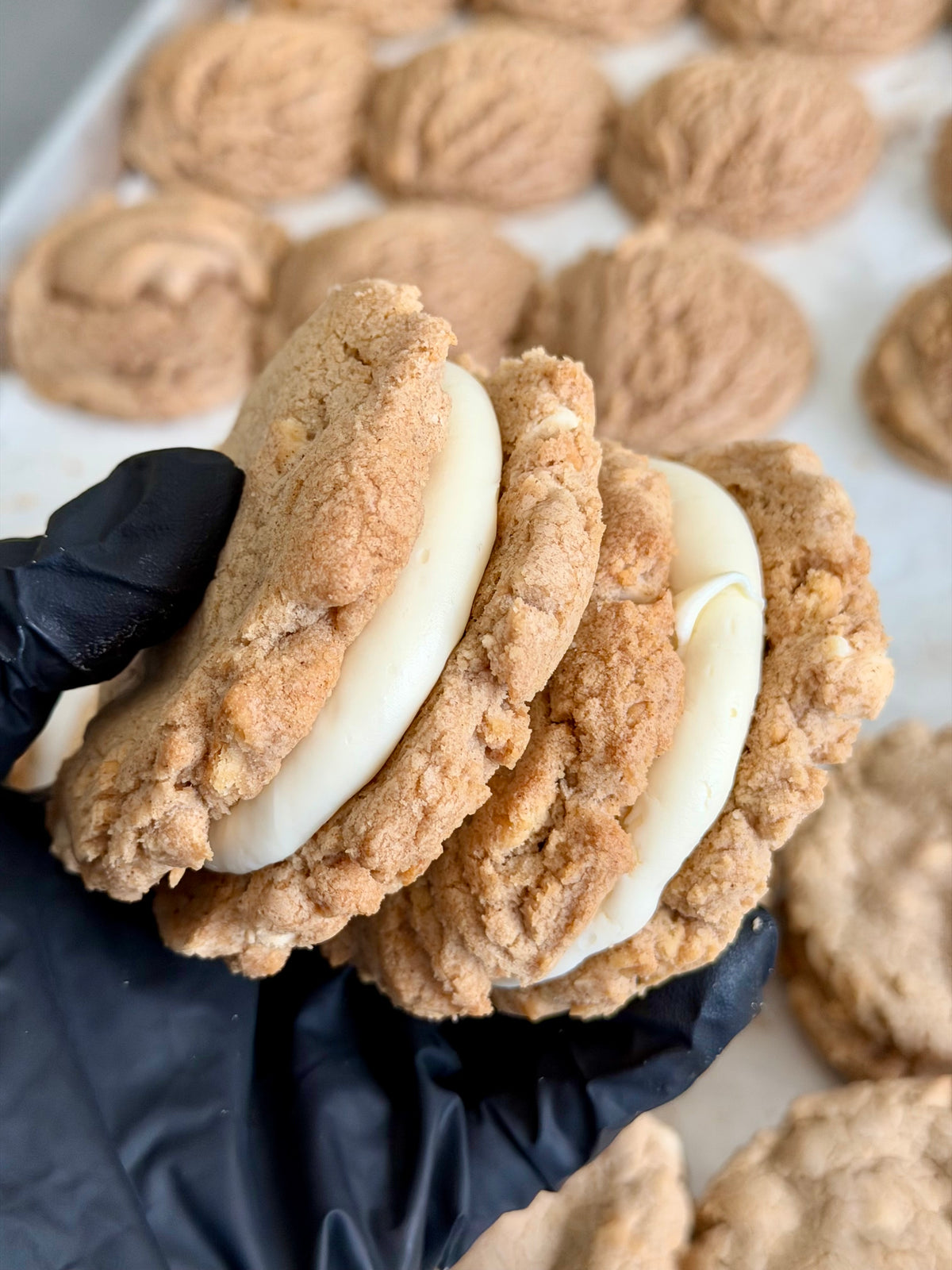 Caramel Apple Pie Sammie