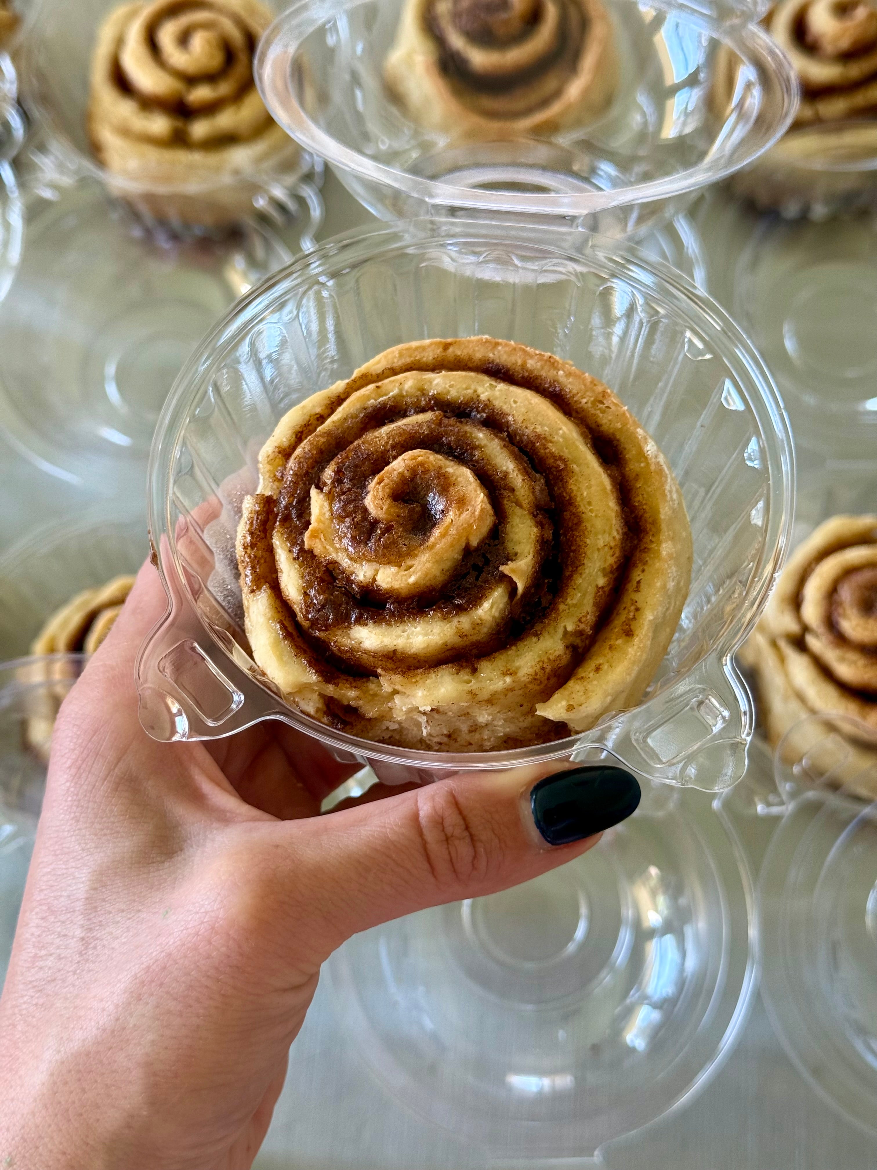 Gluten Free Individual Cinnamon Roll