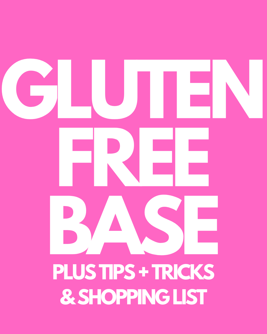 GLUTEN FREE Base Dough Recipe & Tips/Tricks