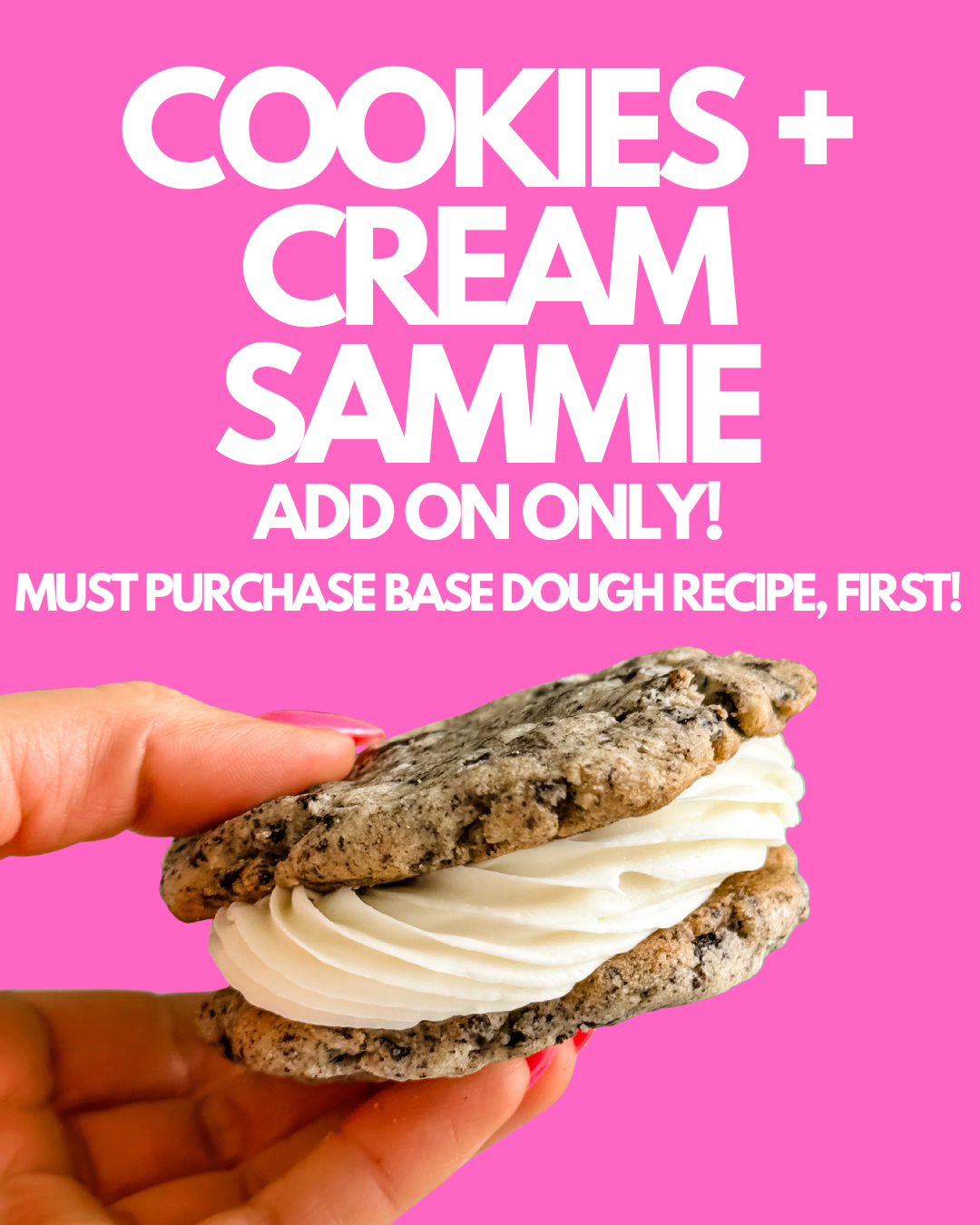 Cookies + Cream Sammie Recipe