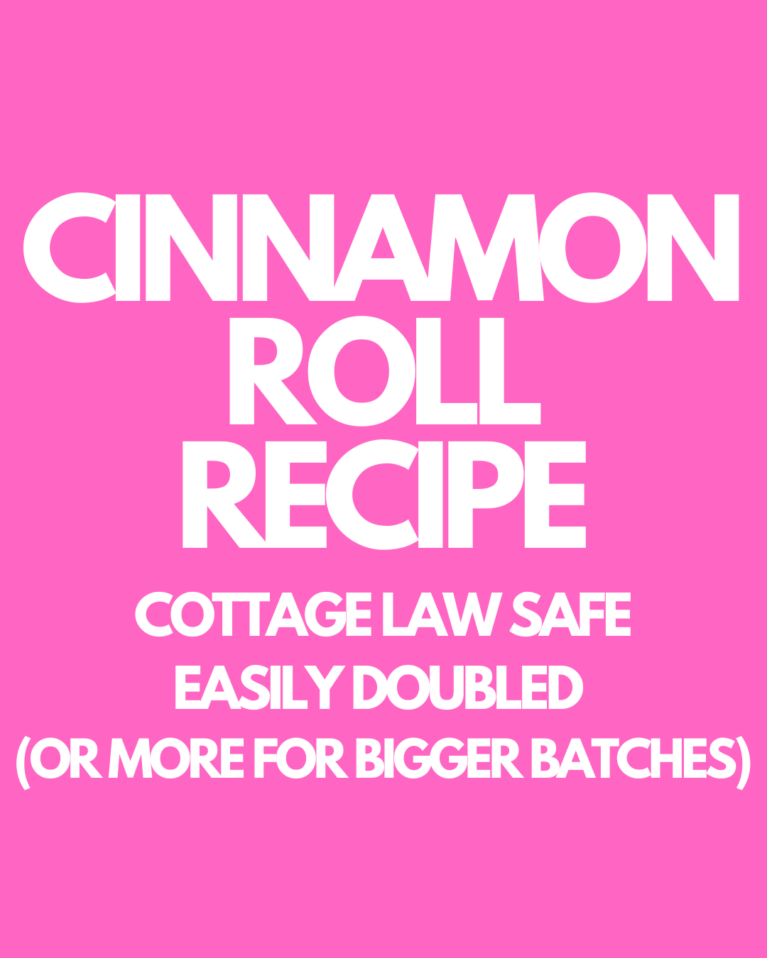 Cinnamon Roll Sunday Recipe