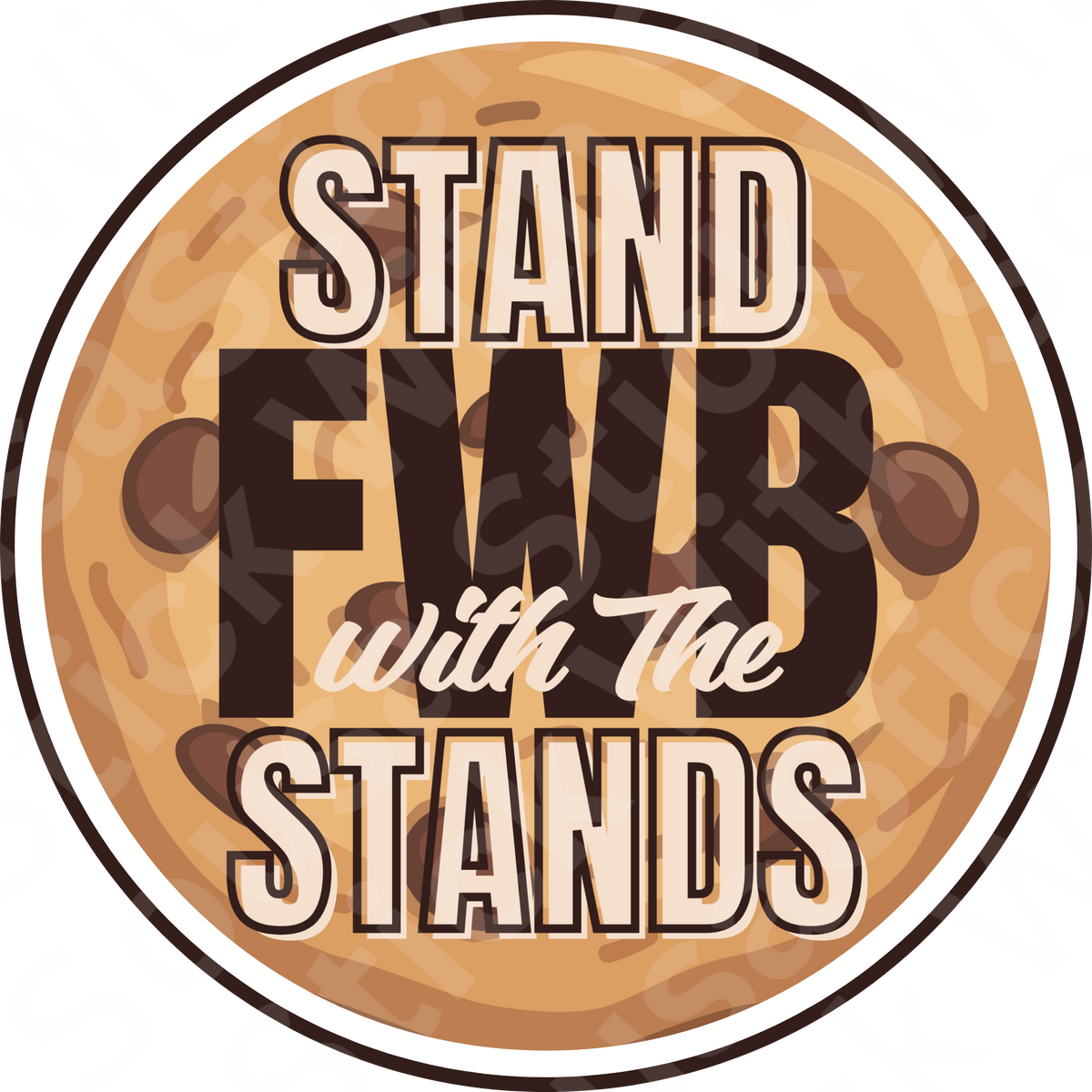 Stand with the Stands Sticker