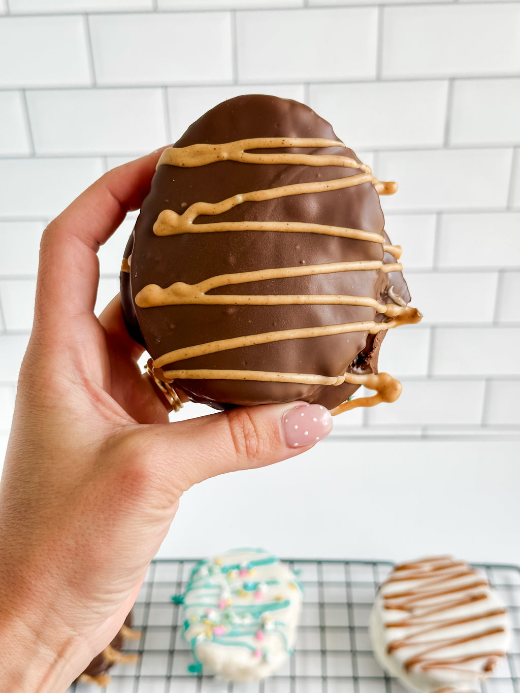 Little Debbie Egg Cake: Carrot, Chocolate Peanut Butter, + Vanilla