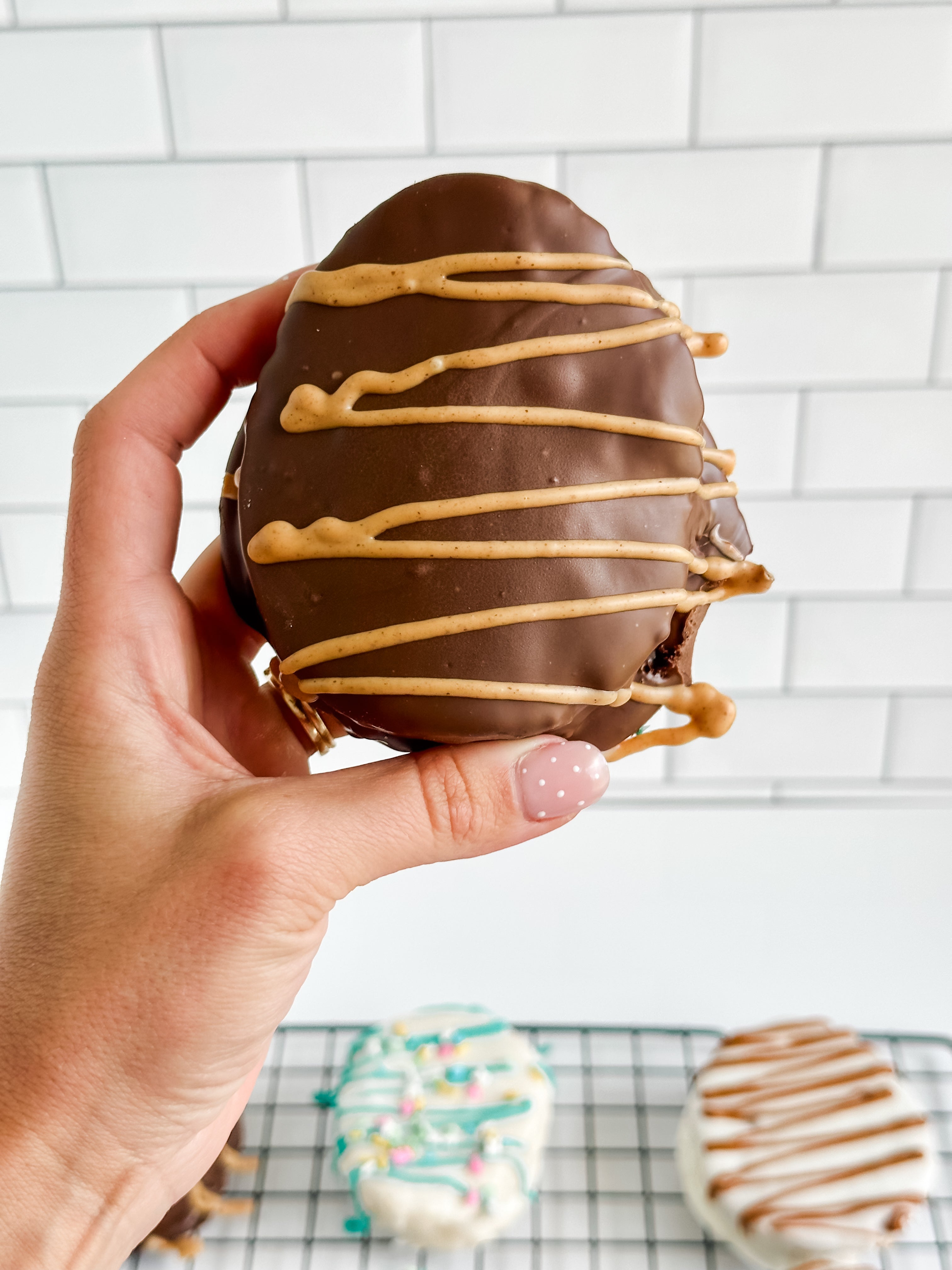 Little Debbie Egg Cake: Carrot, Chocolate Peanut Butter, + Vanilla