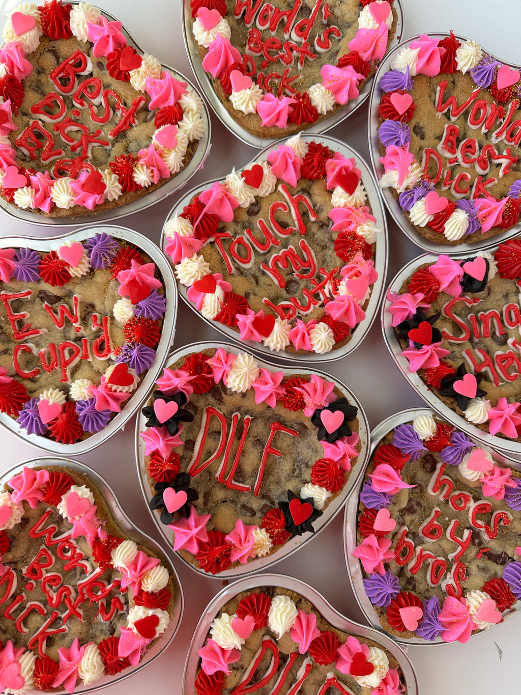 GLUTEN FREE/DAIRY FREE Valentine's Day Cookie Cake