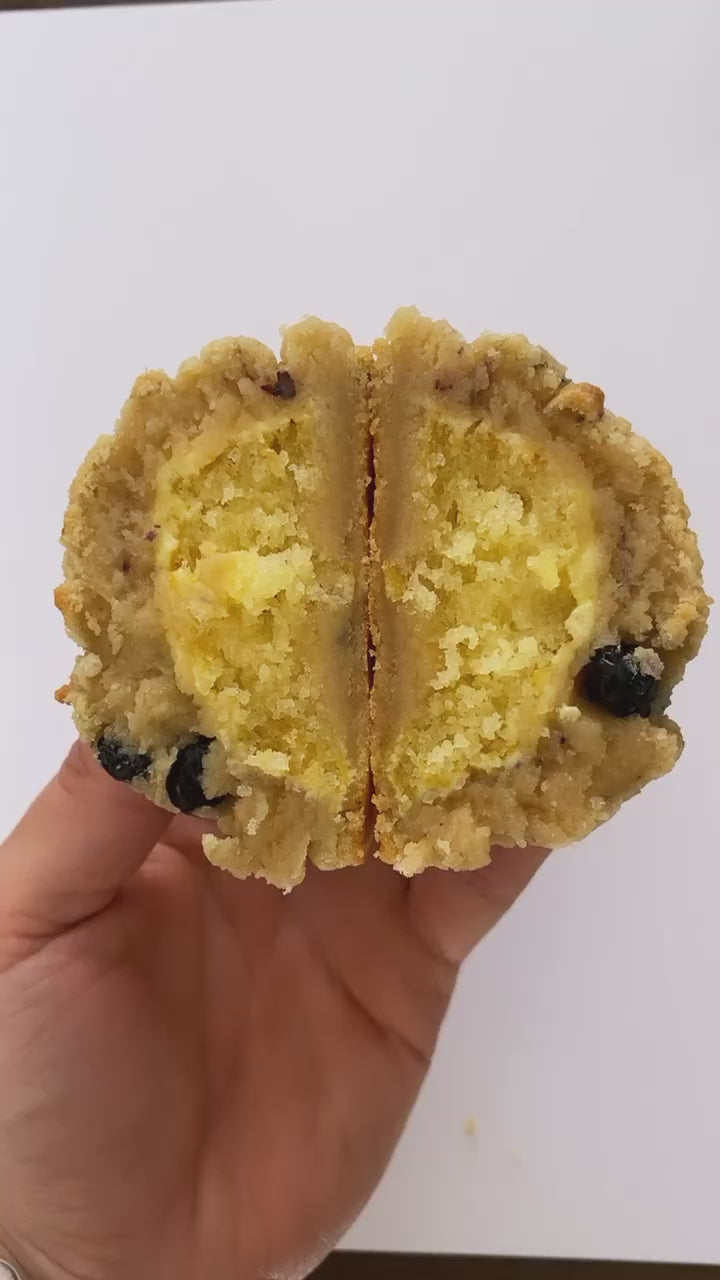 Blueberry Lemon Cake Pop